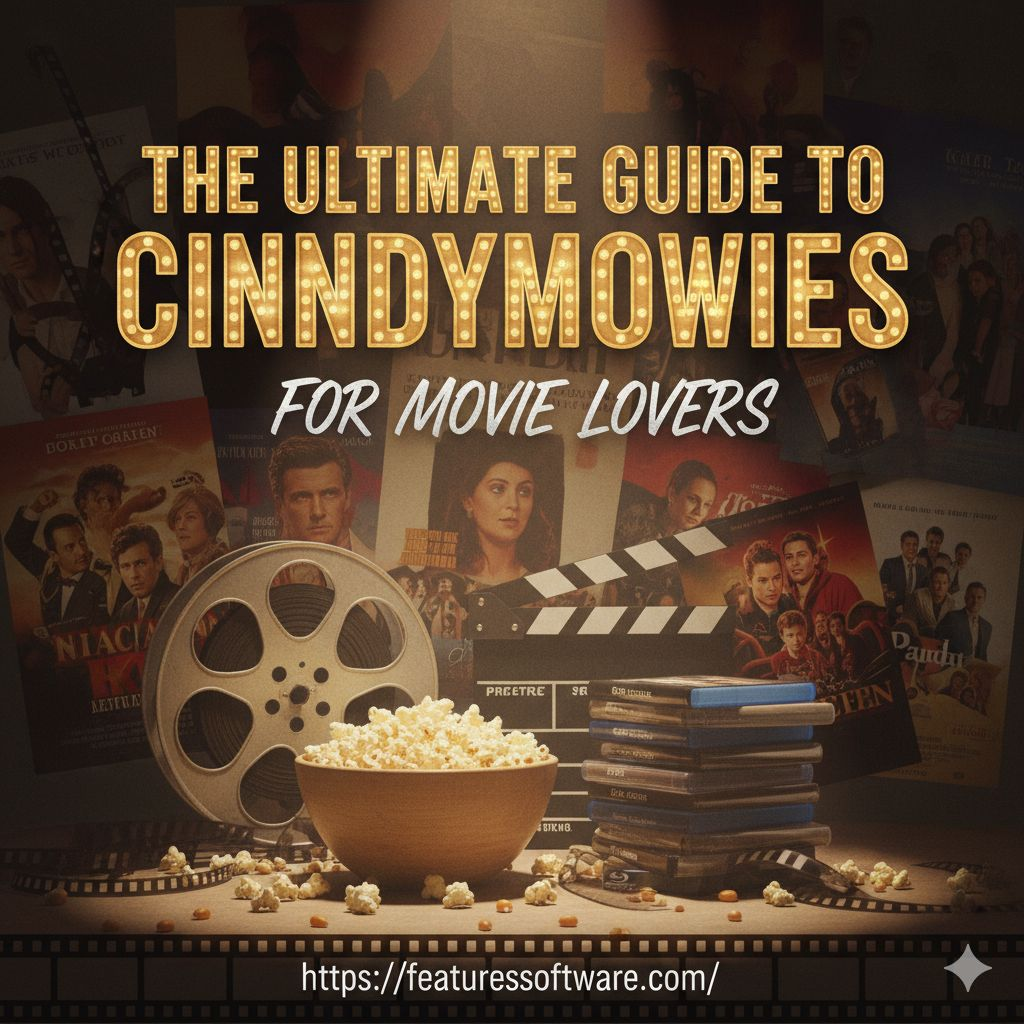 A collage of iconic movie posters from different genres, representing the vast library of cinndymovies.