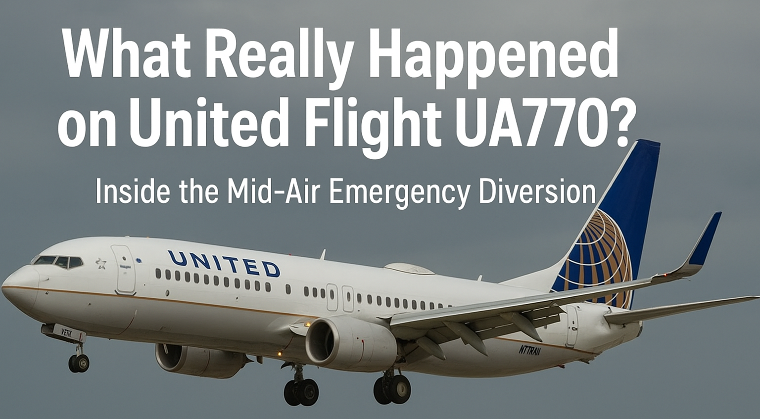 What Really Happened on United Flight UA770? Inside the Mid-Air Emergency Diversion